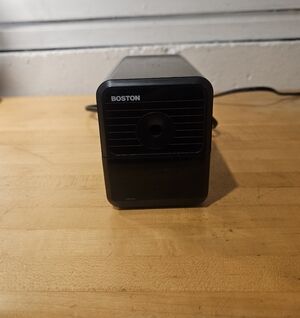 Boston Electric Pencil Sharpener Model 18 Heavy Duty Tested&Works Vintage